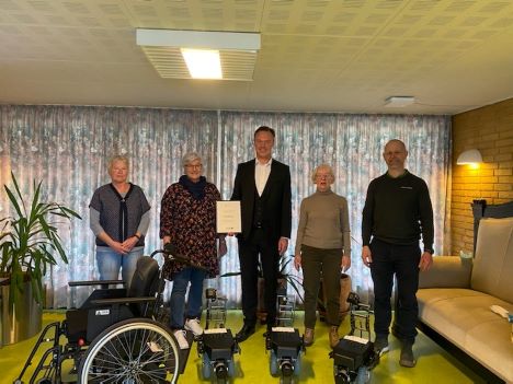 Øster Hornum Ældrecenter fik 55.000 kr. af Jutlander Bankens Fond