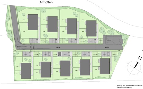 Støtte til alment boligprojekt samt anmodning om planlægning for tæt-lave boliger på Amtoften, Haverslev