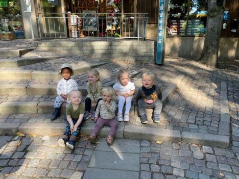 Girafferne fra Støvring Nord i Zoo