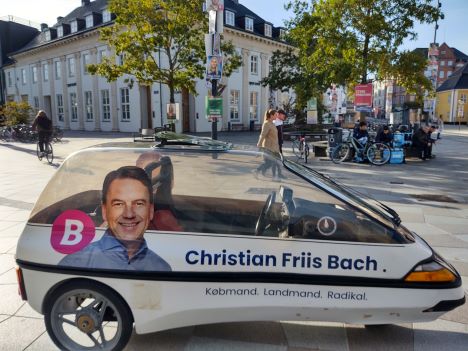 Christian Friis Bach på Ellert-rundtur i Nordjylland.