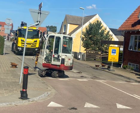 Fredensgade i Støvring spærret i morgen