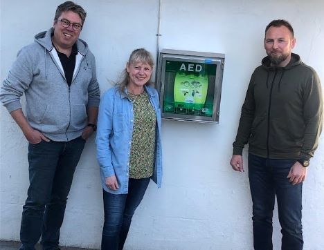 Hjertestarter på Bækkebo i Haverslev