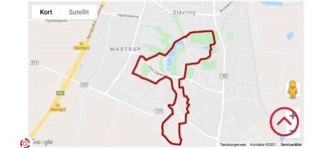 Hjertesti 2 – Støvring –  5,6 km