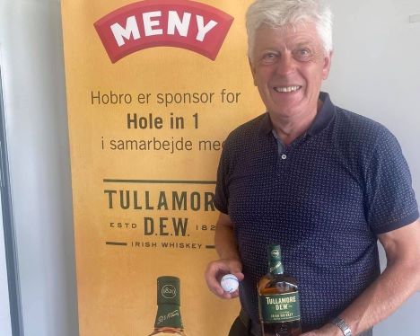 Johannes Olav fik hole in one på Volstrup Golf
