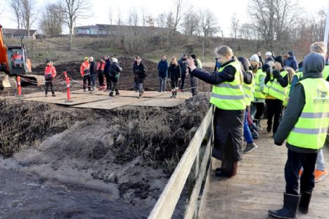 Første milepæl i stort klimatilpasningsprojekt nået i Støvring