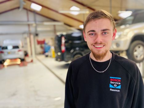Rasmus Uldbjerg har åbnet Nørager Autoteknik