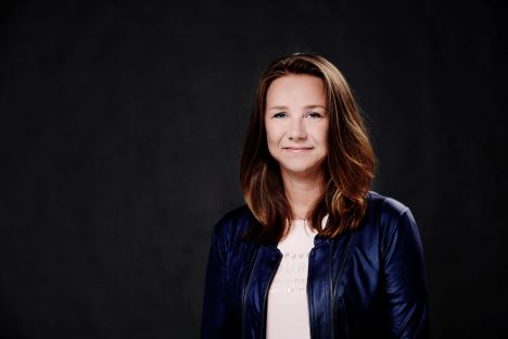 Maj-Britt Kjær Sørensen holder oplæg i Skørping om data til halvdelen af jordens befolkning