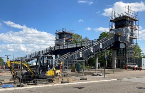 Gangbro Støvring Station ude af drift – Borupsalle spærret