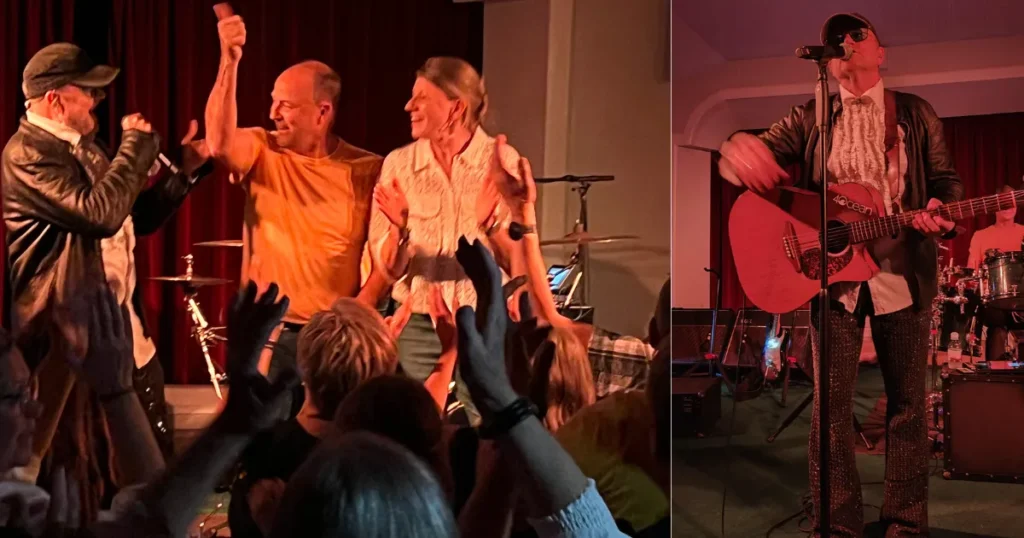 ”A Beautiful Day” i Snæbum: Die Herren satte ild i forsamlingshuset