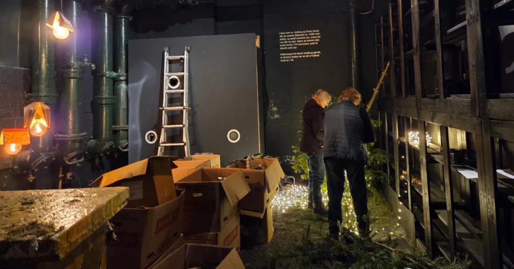 Efter seks uger og 10.000 besøgende på GasVærket – nu starter nedtagningen af juleudstillingen